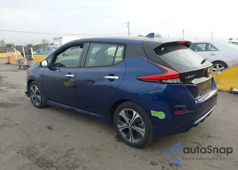 2020 Nissan Leaf Sv 40 Kwh из США, поврежденный, VIN 1N4AZ1CP1LC307985